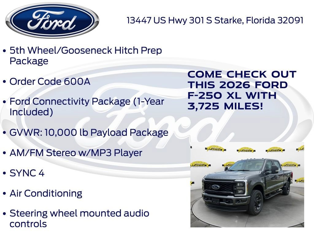 New 2026 Ford F250 XL w/ STX Appearance Package image 20