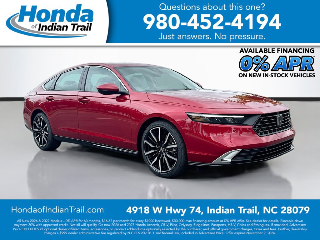 New 2026 Honda Accord Touring