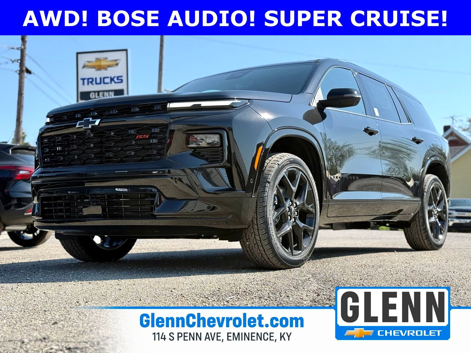 New 2026 Chevrolet Traverse RS image 1