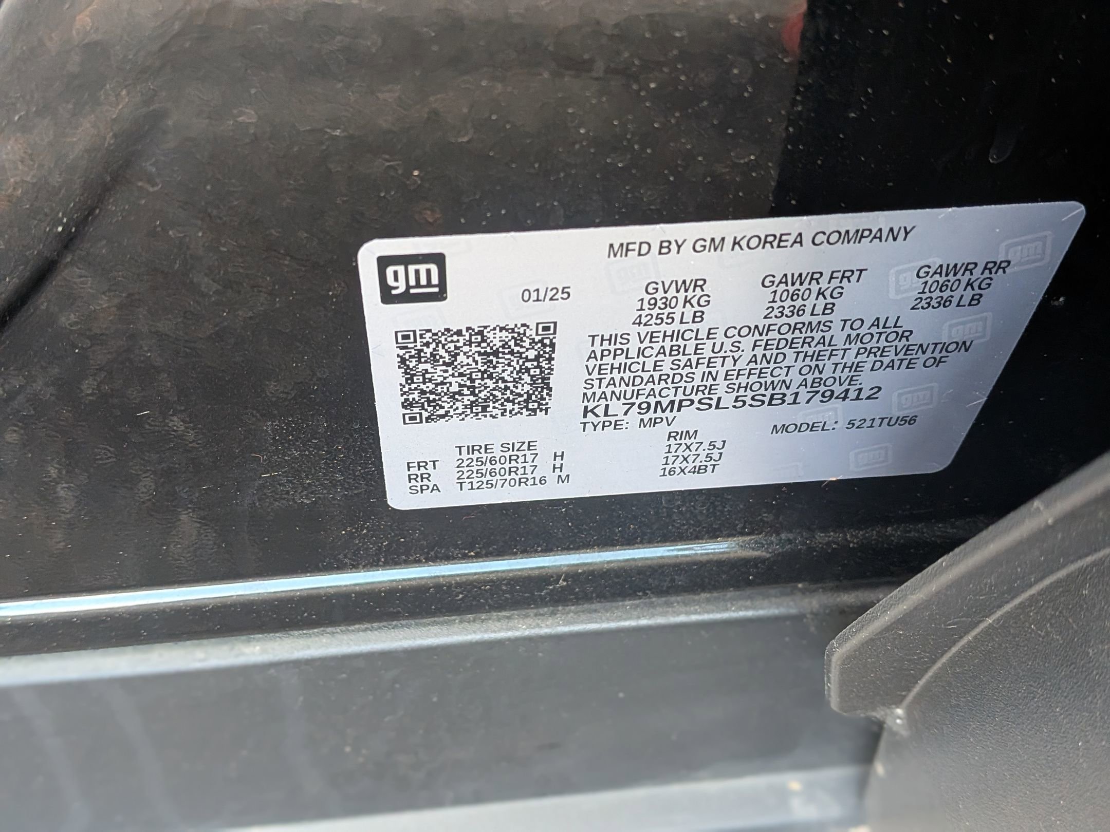 Certified 2025 Chevrolet TrailBlazer LT w/ Convenience Package FWD image 35