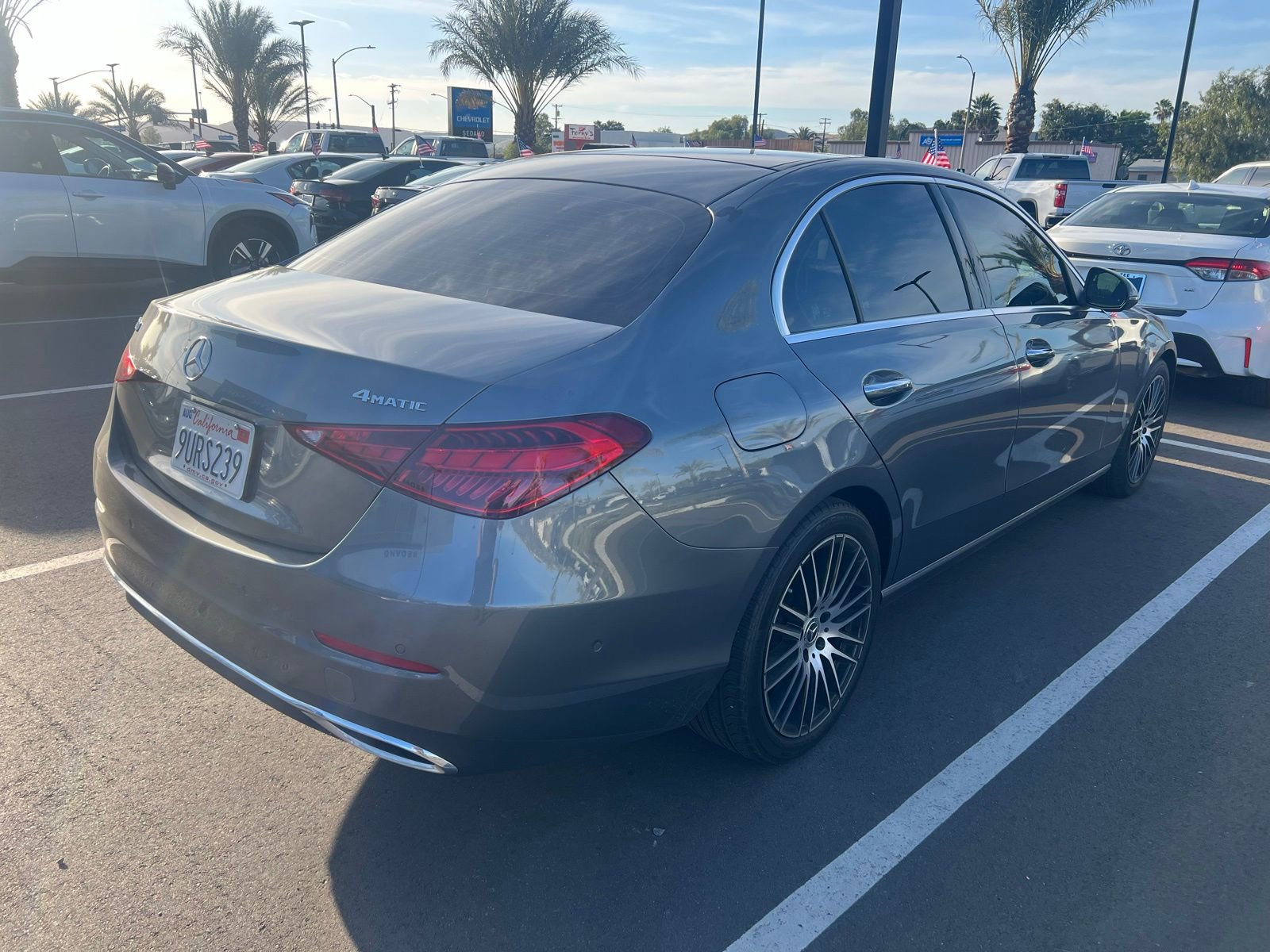 Used 2025 Mercedes-Benz C 300 4MATIC Sedan image 3