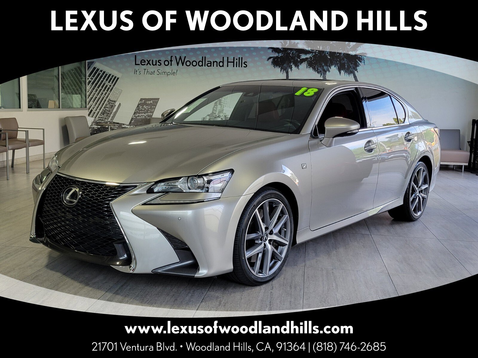 Used 2018 Lexus GS 350 F Sport