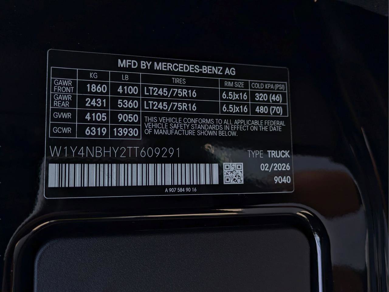 New 2026 Mercedes-Benz Sprinter 2500 image 10