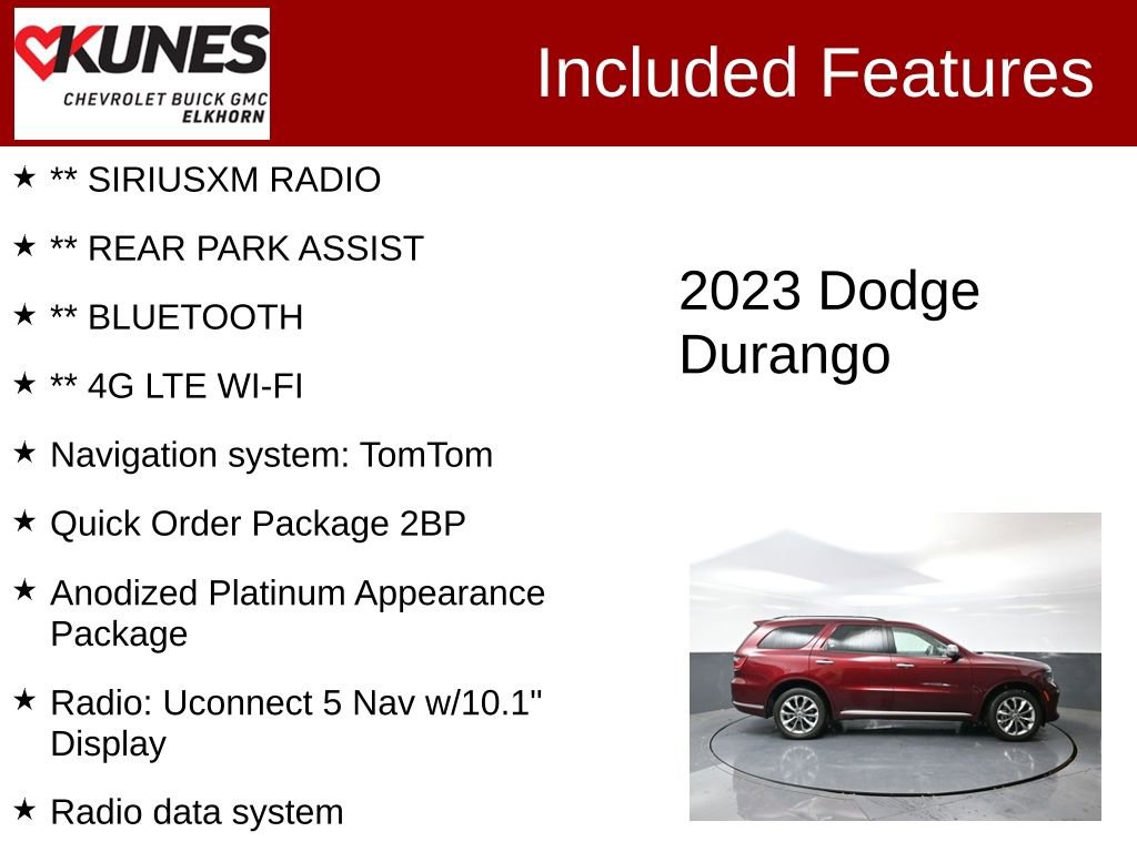 Used 2023 Dodge Durango Citadel image 3