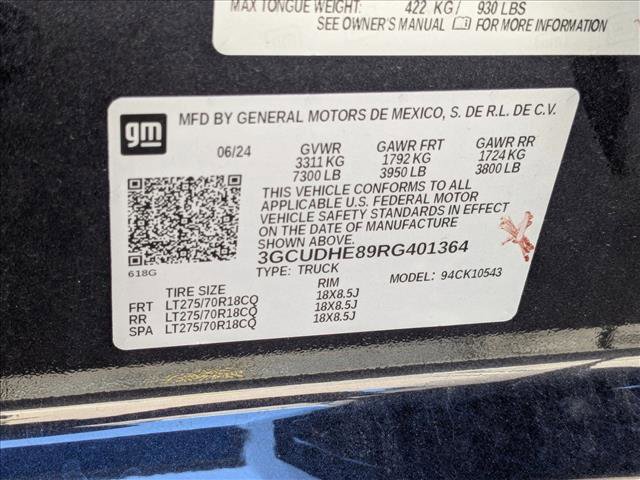 Used 2024 Chevrolet Silverado 1500 ZR2 w/ Technology Package AWD/4WD image 26