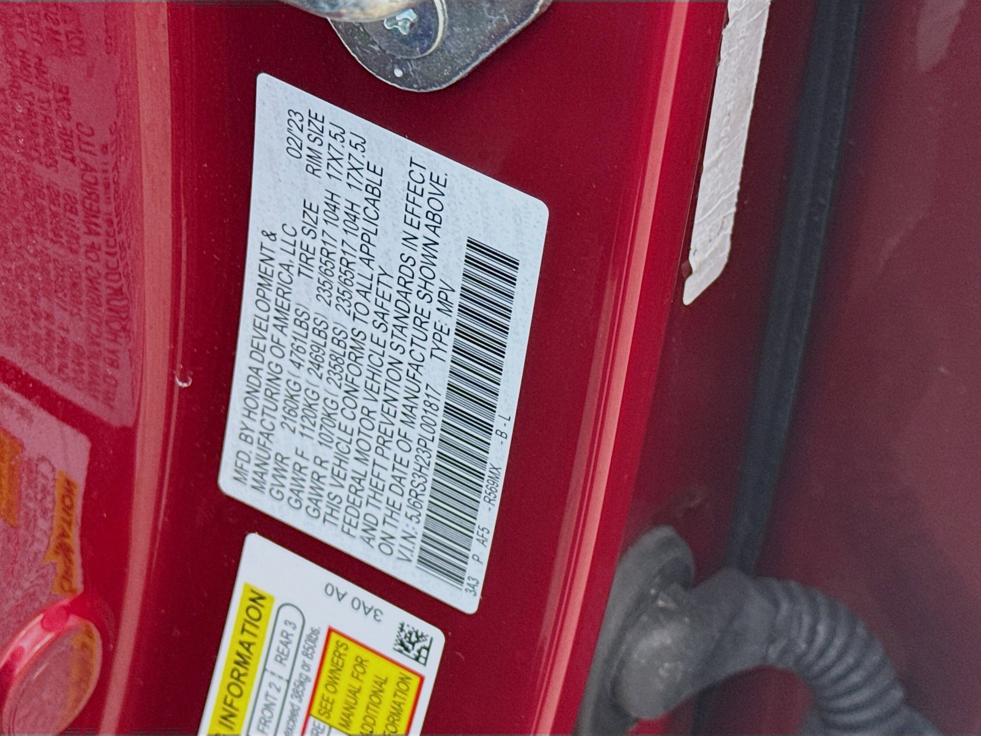 Used 2023 Honda CR-V LX image 37