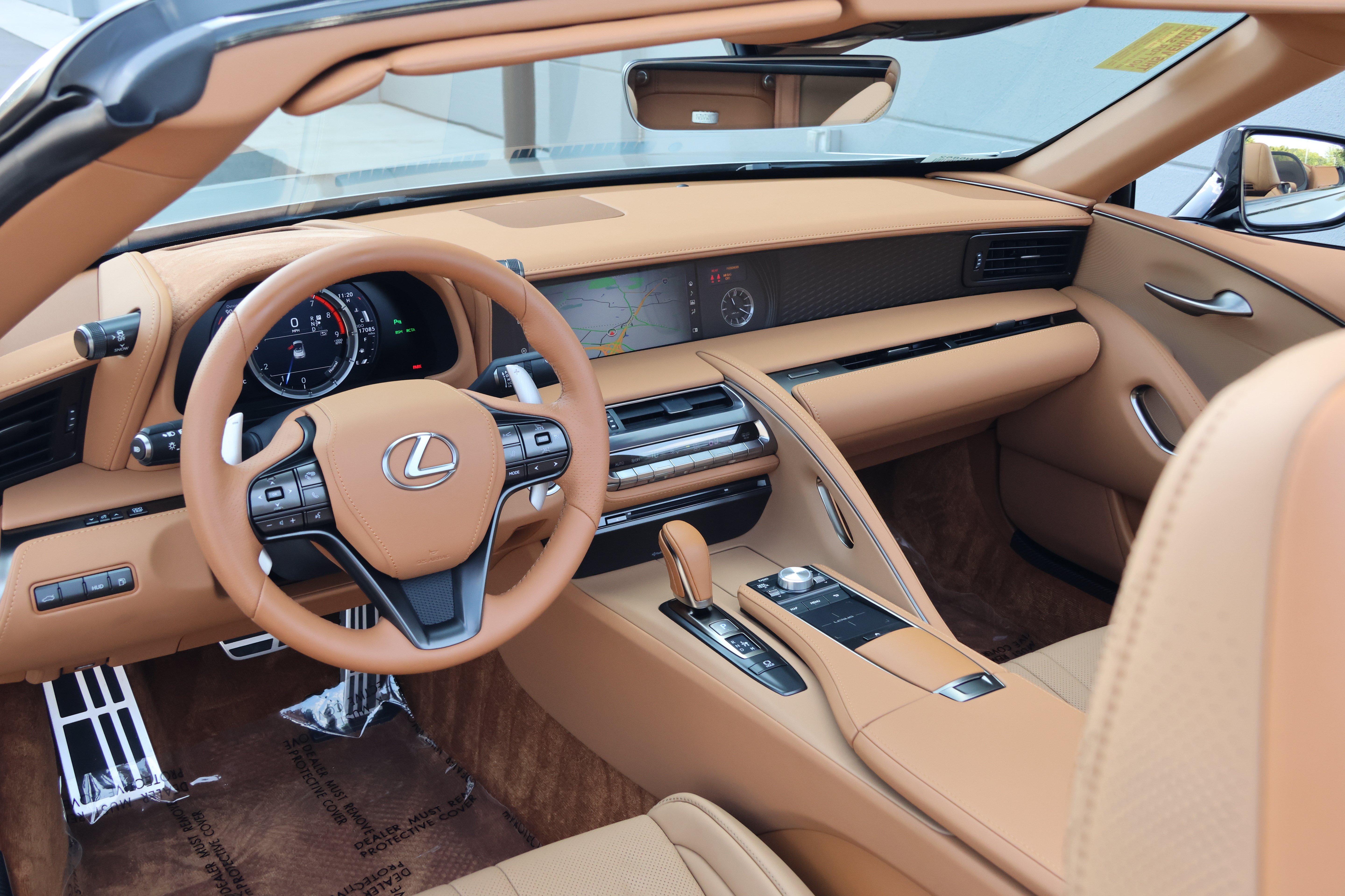 Used 2021 Lexus LC 500 Convertible w/ Touring Package RWD image 16