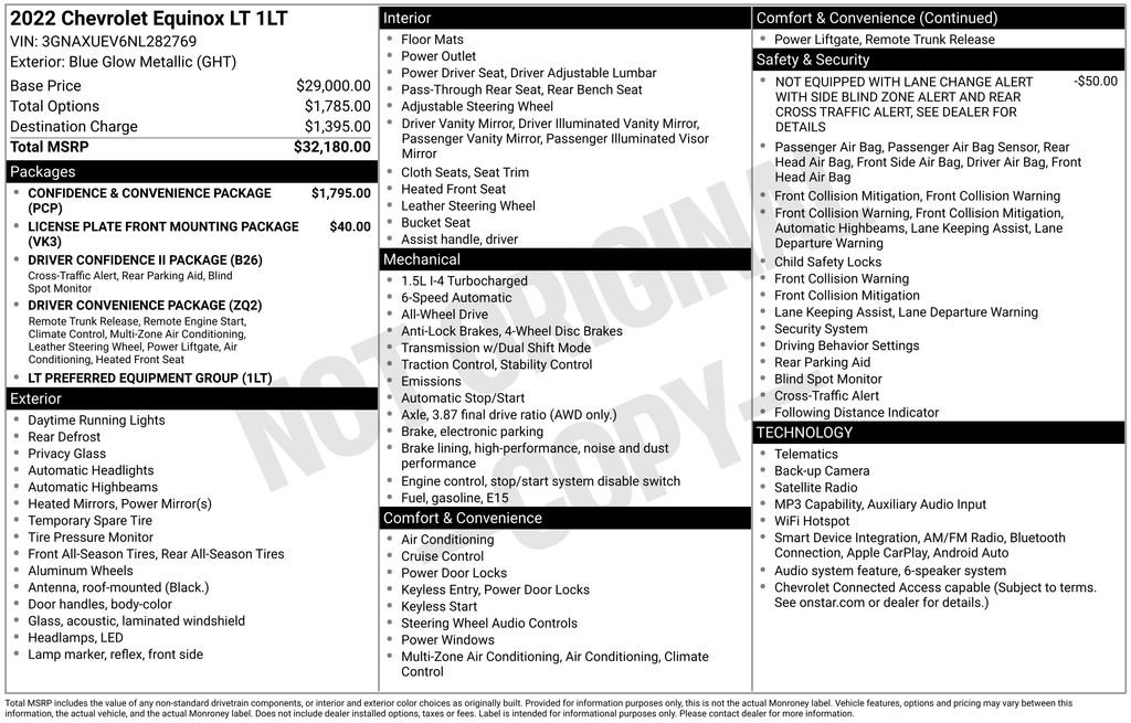 Certified 2022 Chevrolet Equinox LT AWD/4WD image 5