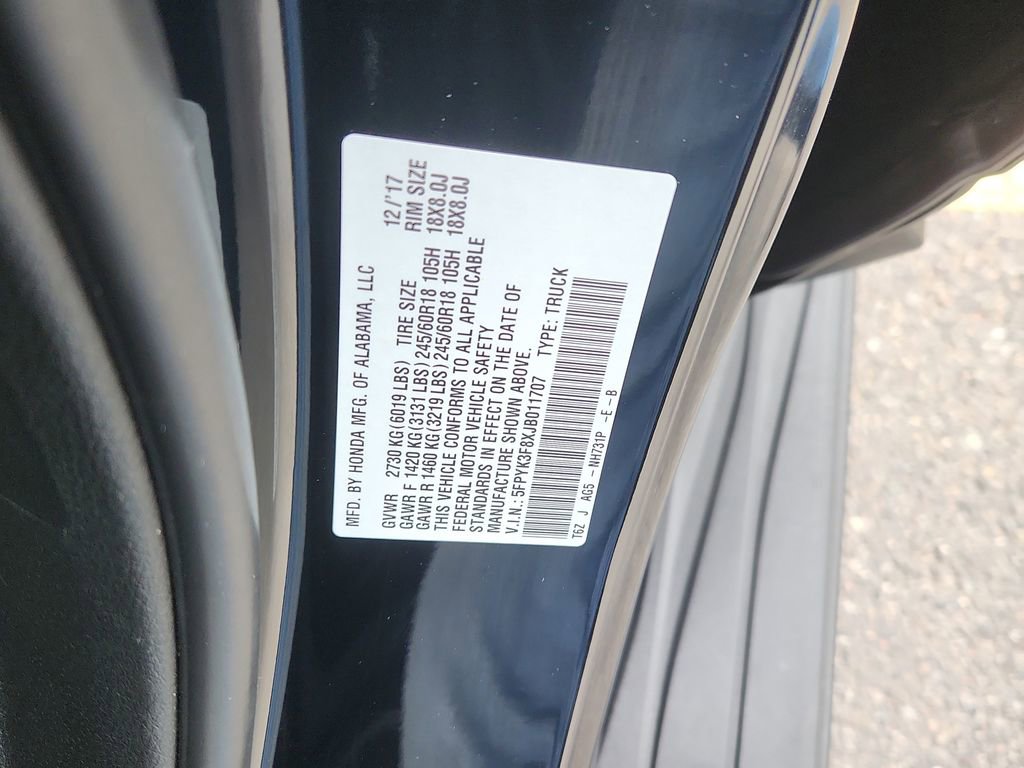 Used 2018 Honda Ridgeline Black Edition image 18