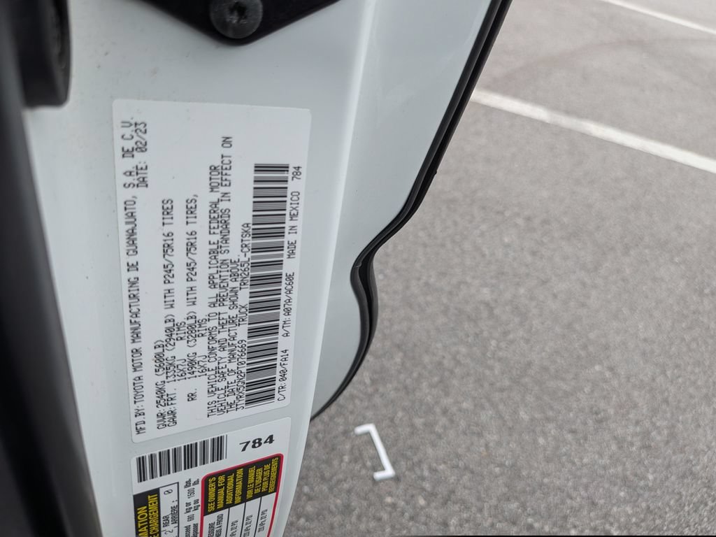 Used 2023 Toyota Tacoma SR RWD image 26