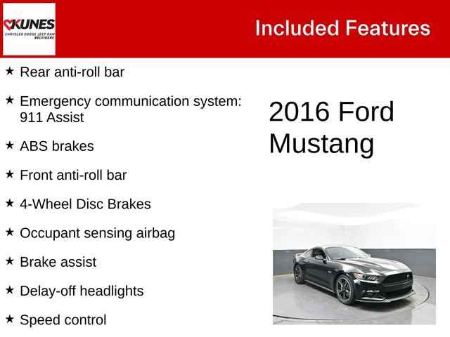 Used 2016 Ford Mustang GT Premium w/ Equipment Group 401A RWD image 4