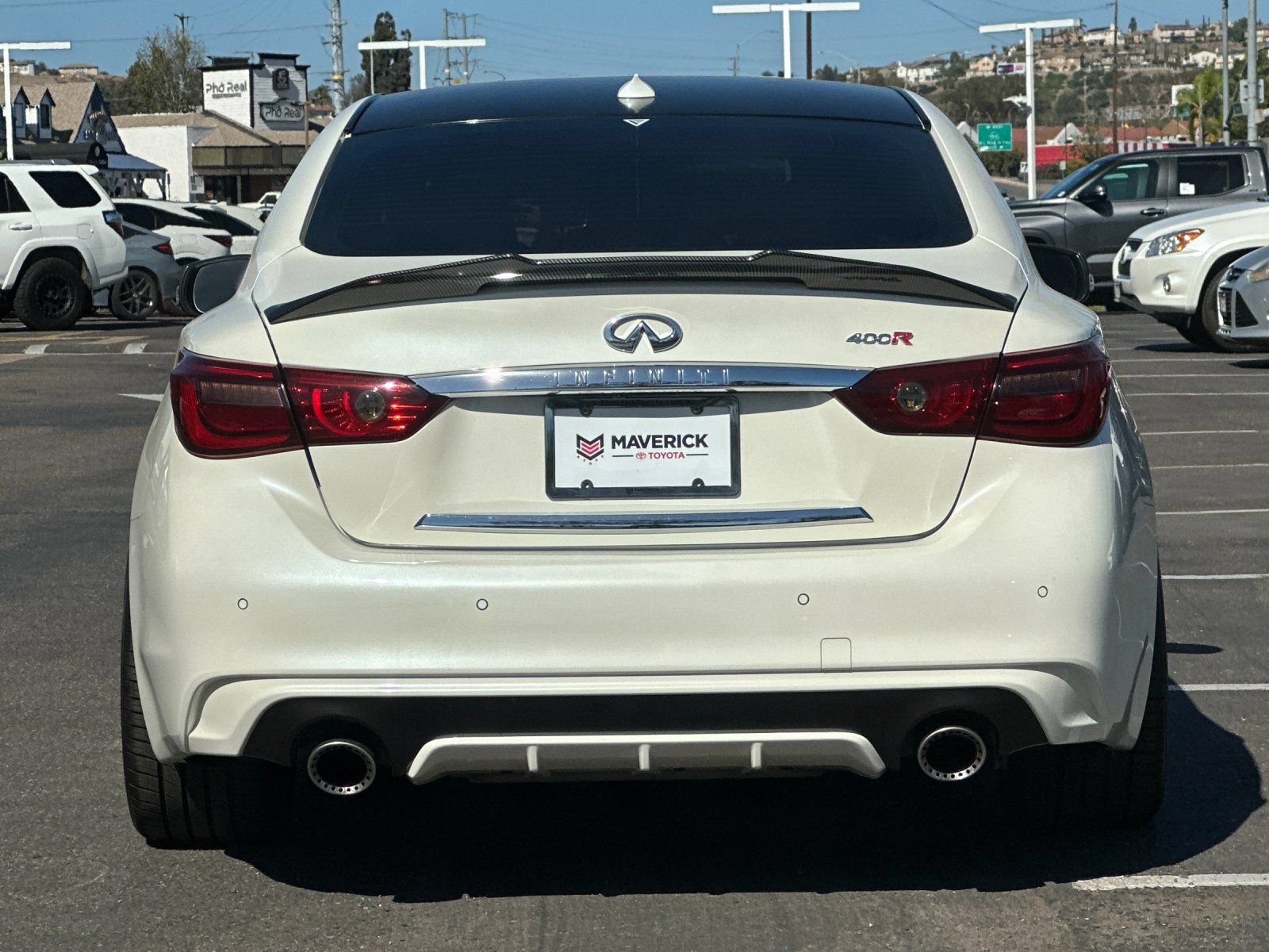 Used 2019 INFINITI Q50 Red Sport 400 RWD image 4