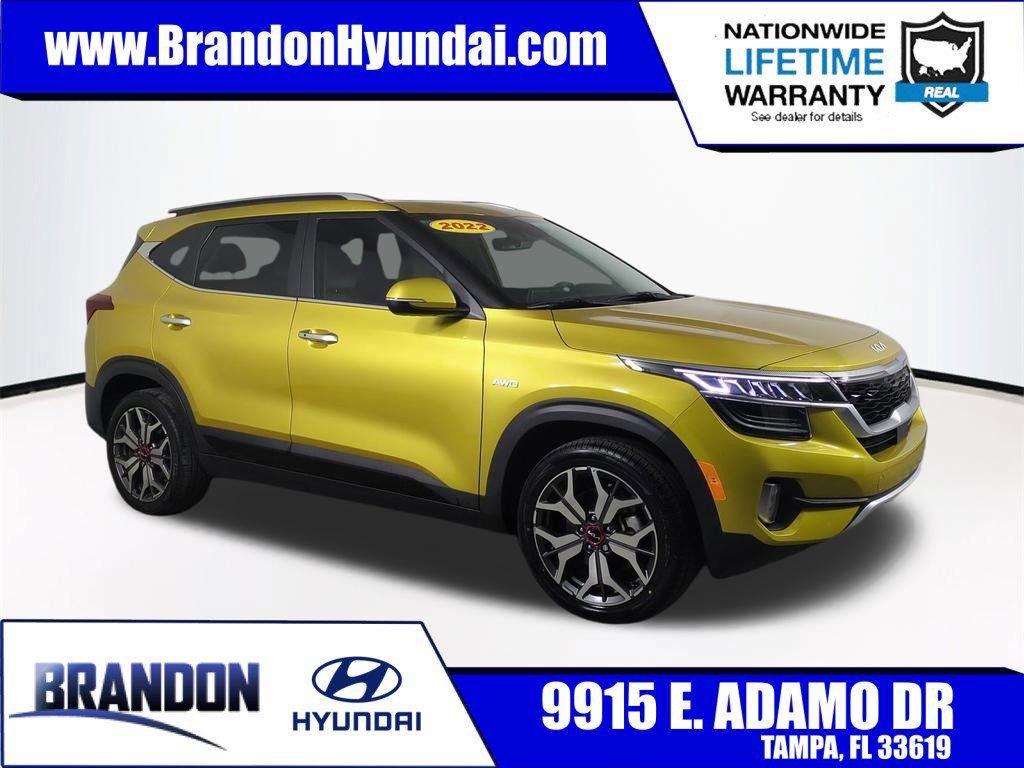 Used 2022 Kia Seltos SX w/ Sunroof Package