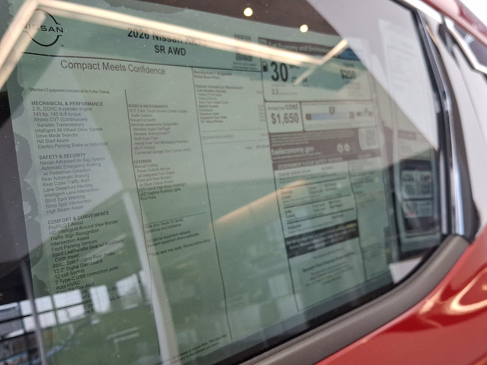 New 2026 Nissan Kicks SR w/ Cold Weather Package image 11