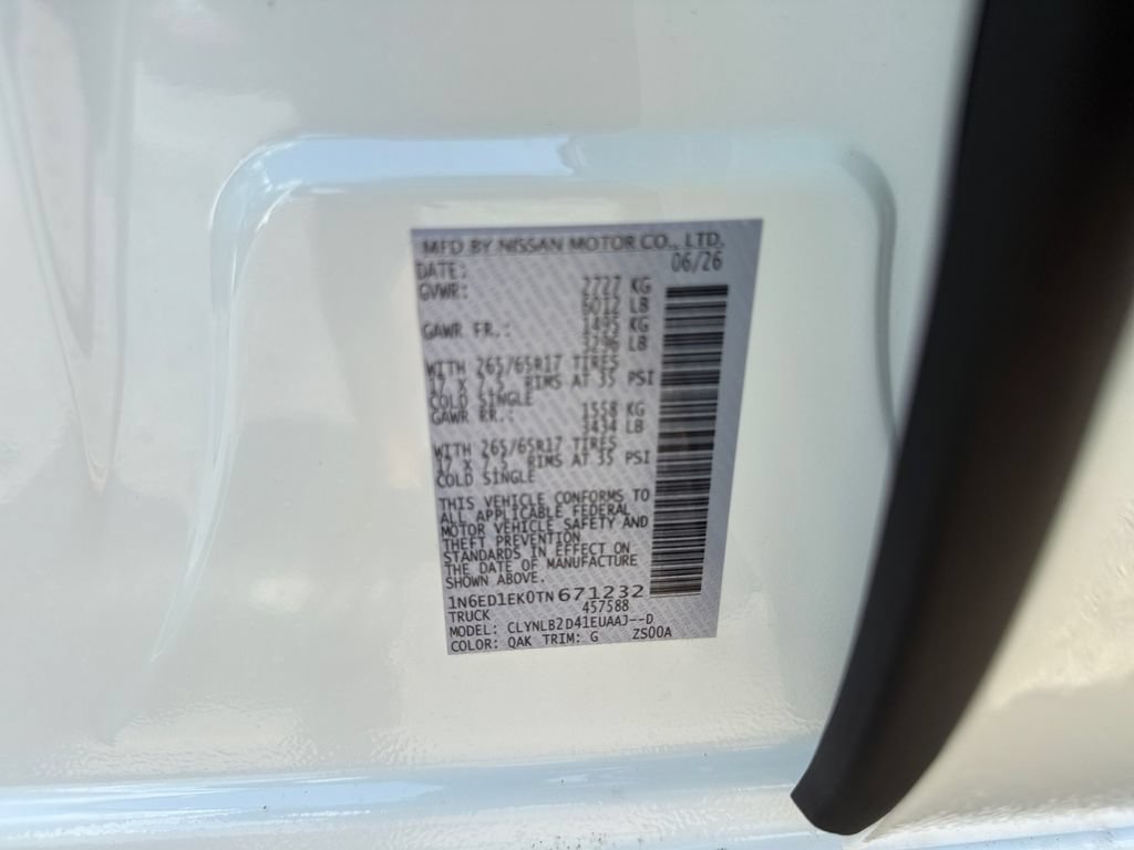 New 2026 Nissan Frontier SV w/ All-Weather Content Package AWD/4WD image 31