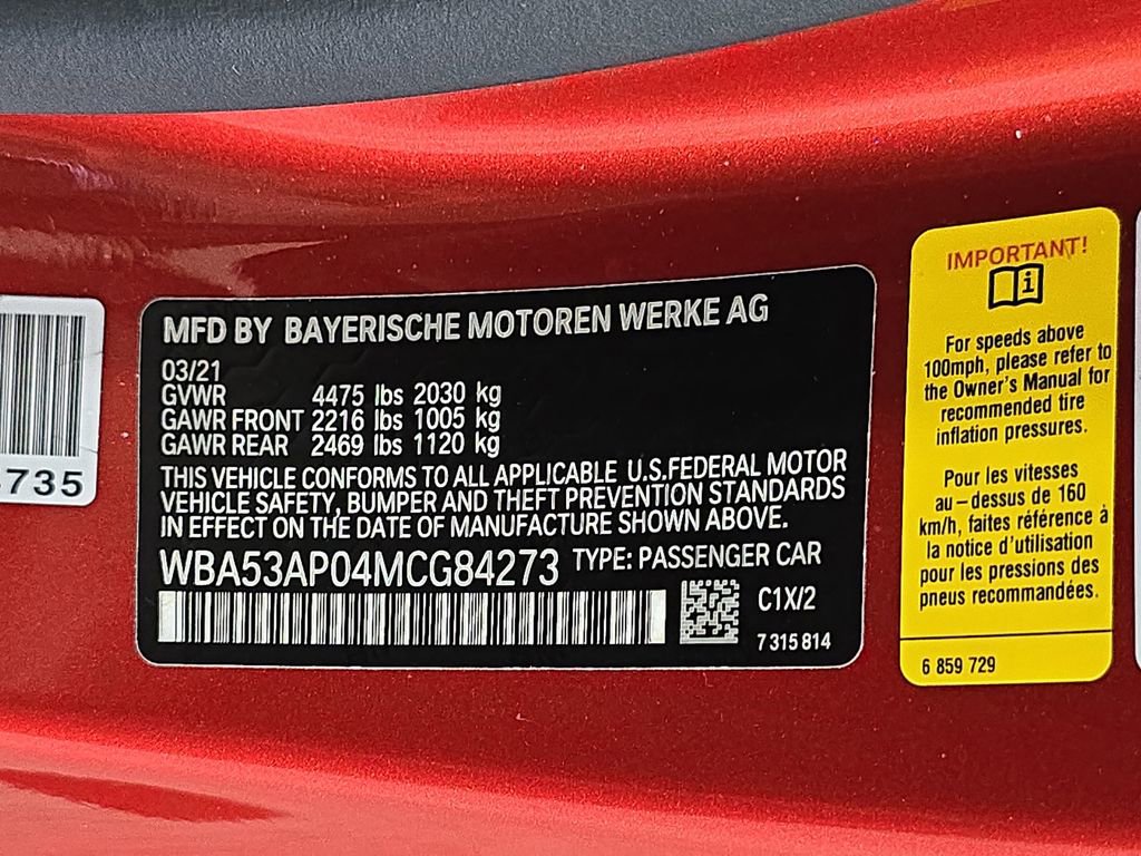 Used 2021 BMW 430i Coupe w/ Convenience Package RWD image 33