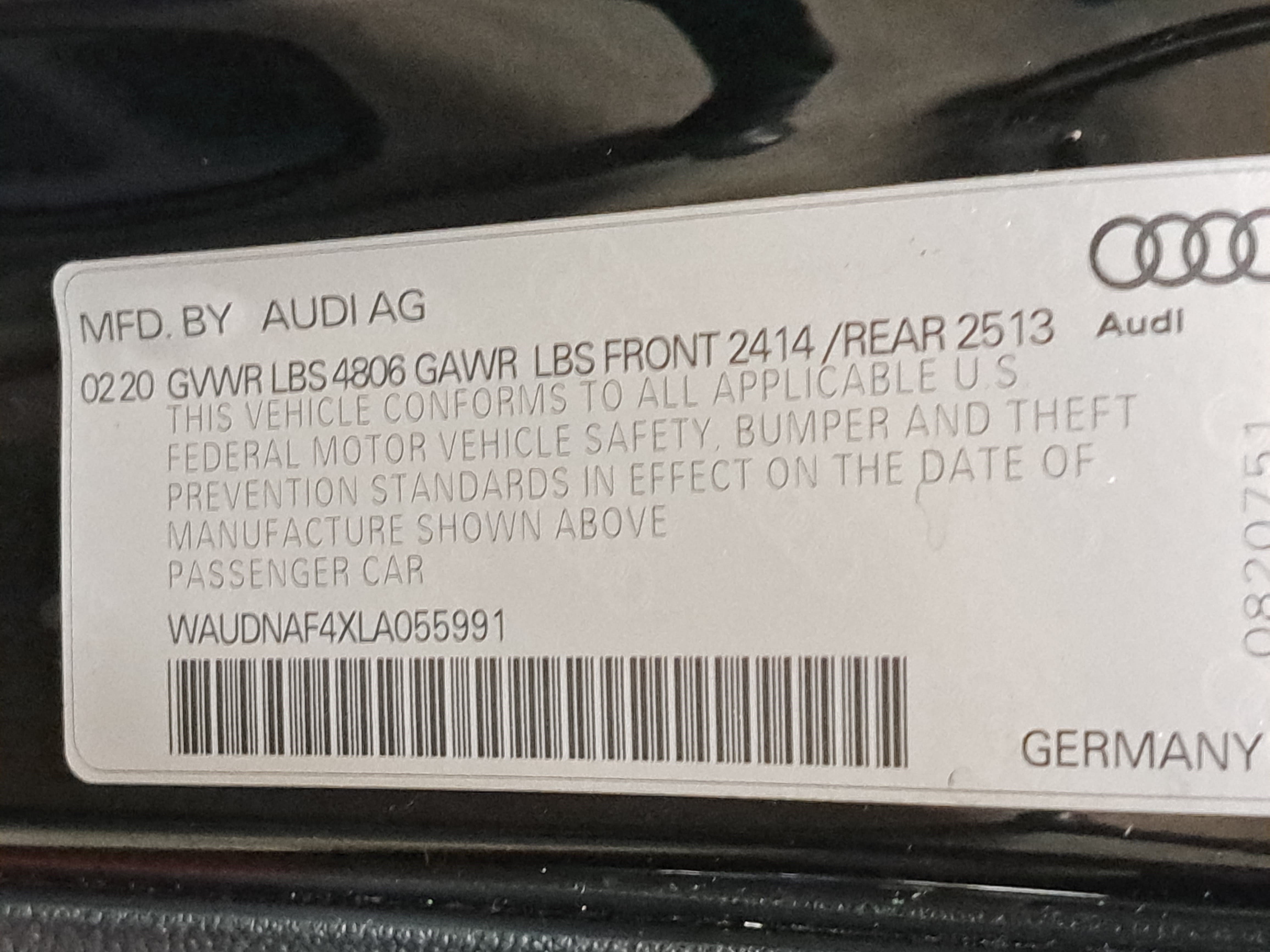 Used 2020 Audi A4 2.0T Premium w/ Convenience Package AWD/4WD image 31