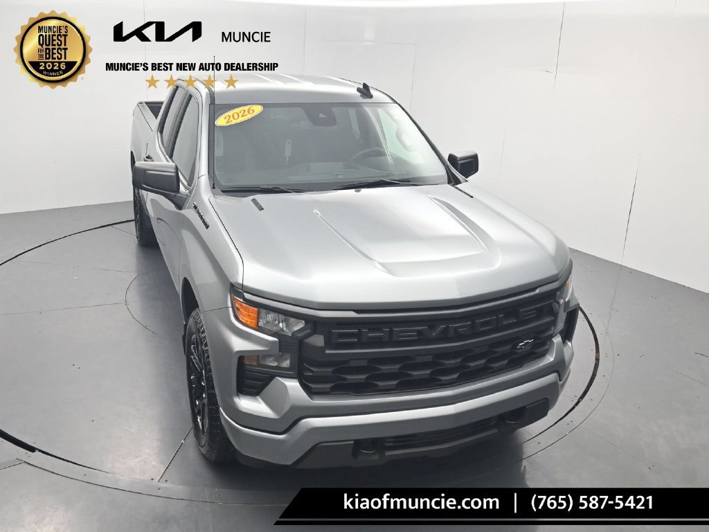 Used 2026 Chevrolet Silverado 1500 Custom w/ LPO, Dark Essentials Package AWD/4WD image 49