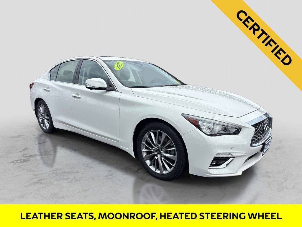 Certified 2023 INFINITI Q50 Luxe w/ Cargo Package AWD/4WD image 6