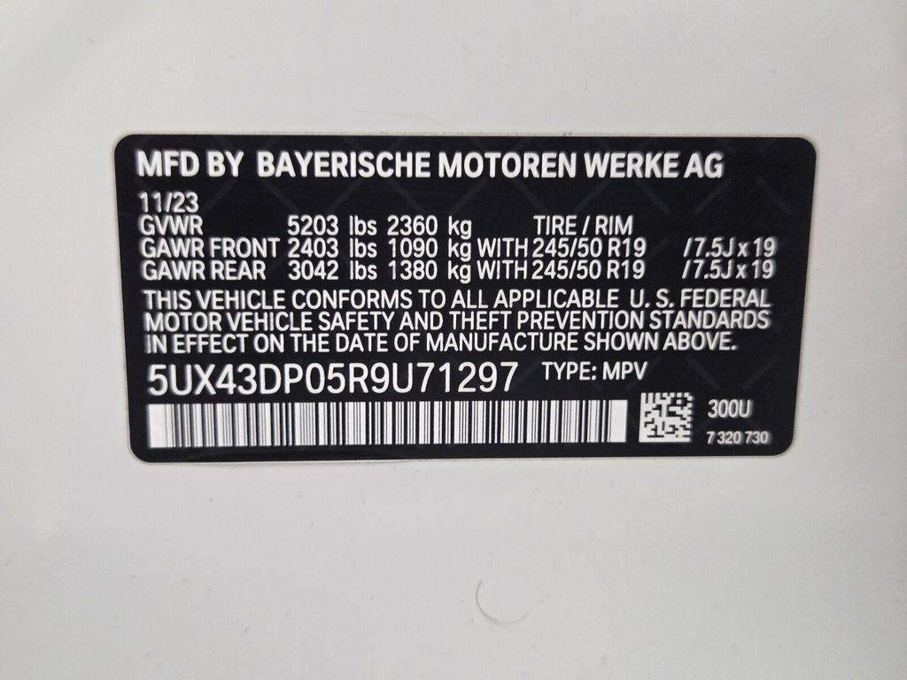Used 2024 BMW X3 sDrive30i w/ Premium Package RWD image 33
