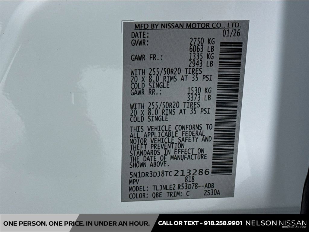 New 2026 Nissan Pathfinder Platinum w/ Cargo Package AWD/4WD image 34