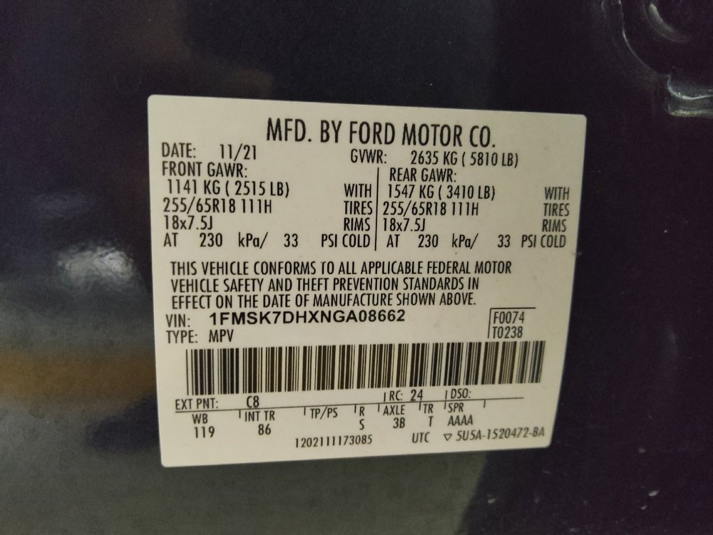 Used 2022 Ford Explorer XLT w/ Class IV Trailer Tow Package image 33