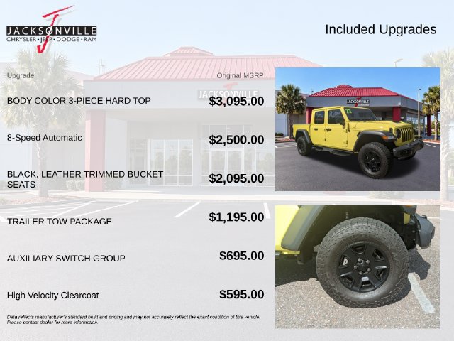Used 2023 Jeep Gladiator Mojave w/ Trailer Tow Package AWD/4WD image 8