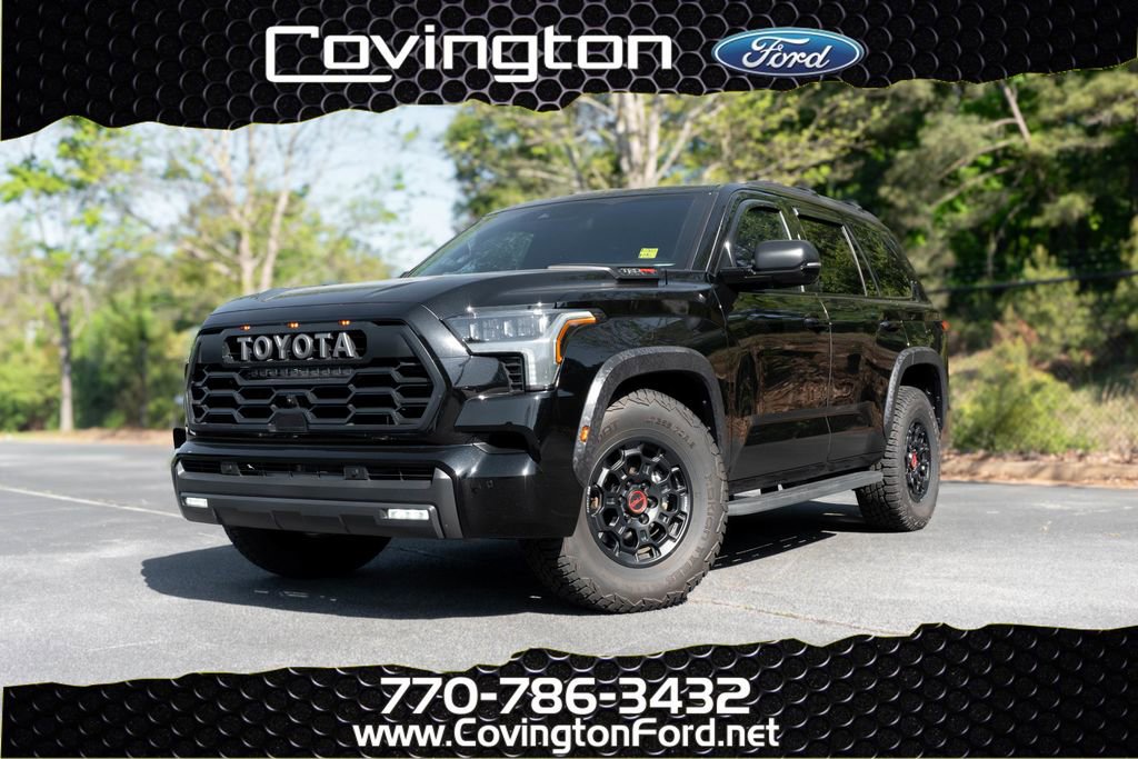 Used 2024 Toyota Sequoia TRD Pro AWD/4WD image 1