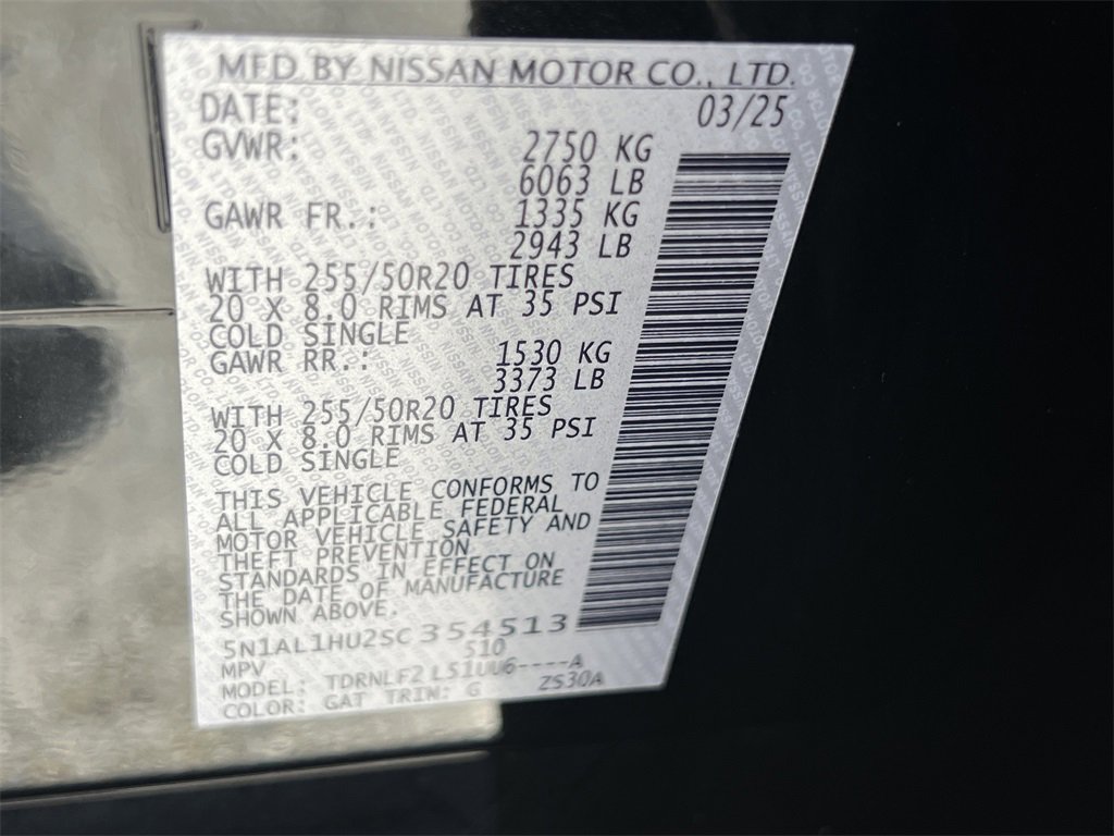 Certified 2025 INFINITI QX60 Autograph w/ Lighting Package (N92) image 30