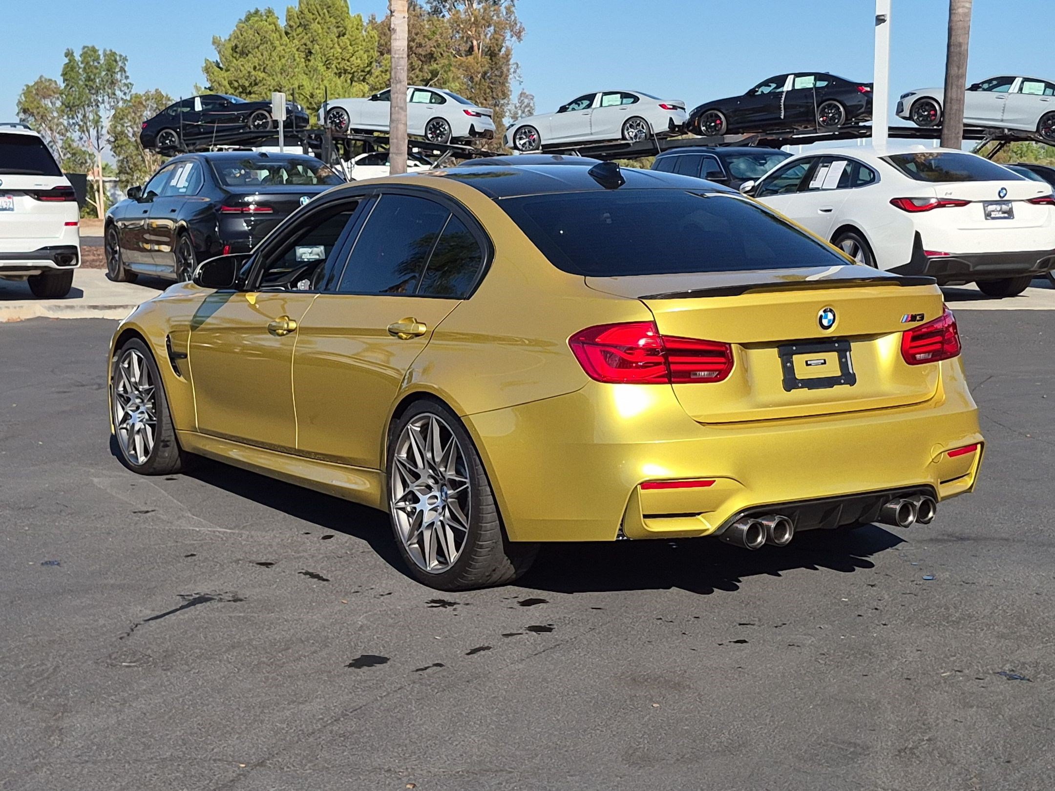 Used 2018 BMW M3 w/ Competition Package RWD image 8