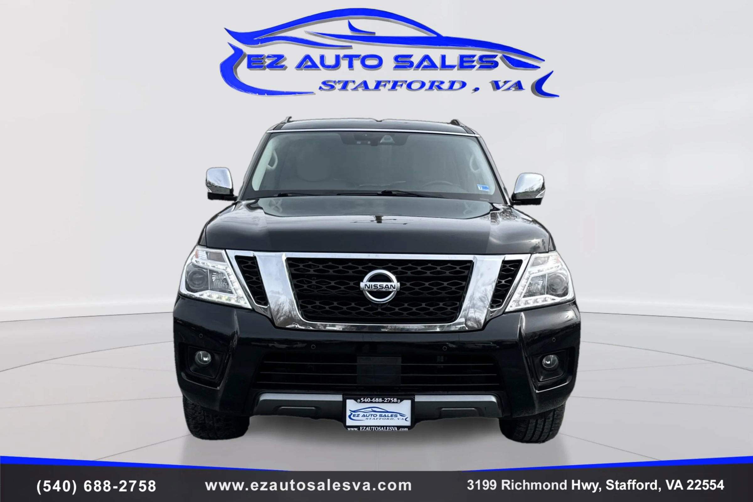 Used 2019 Nissan Armada Platinum w/ Captain's Chairs Package image 2