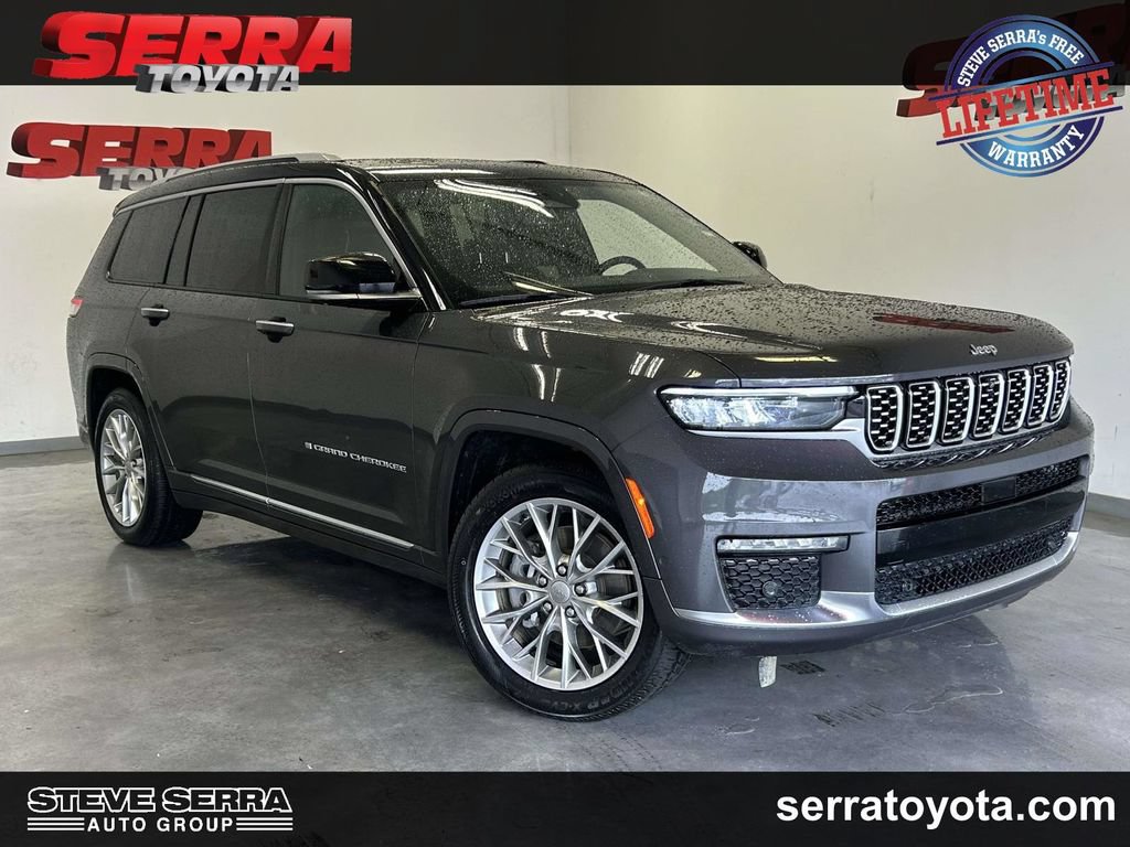 Used 2023 Jeep Grand Cherokee L Summit w/ Rear Seat Video Group I AWD/4WD image 1