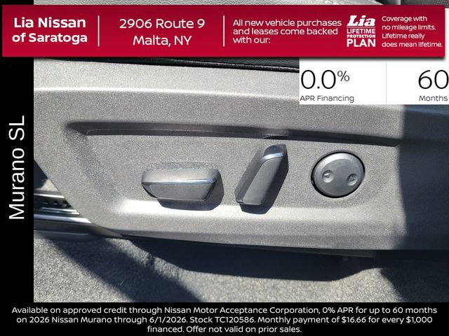 New 2026 Nissan Murano SL AWD/4WD image 14