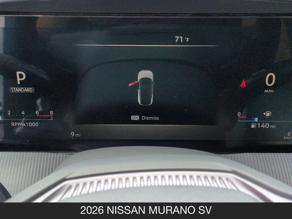 New 2026 Nissan Murano SV AWD/4WD image 19