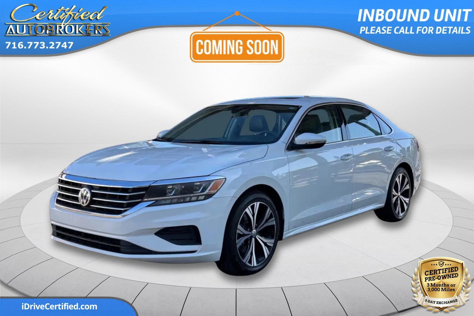 Used 2021 Volkswagen Passat 2.0T SE