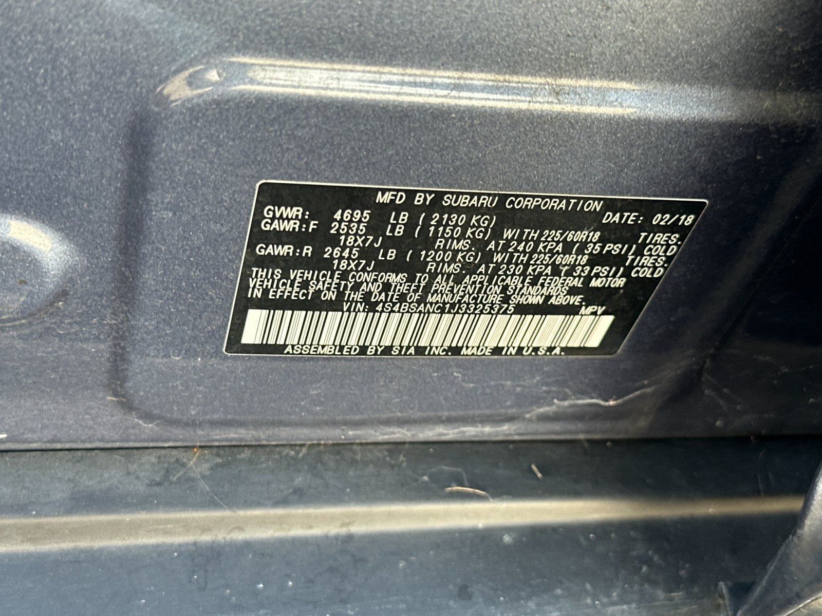 Used 2018 Subaru Outback 2.5i Limited AWD/4WD image 34