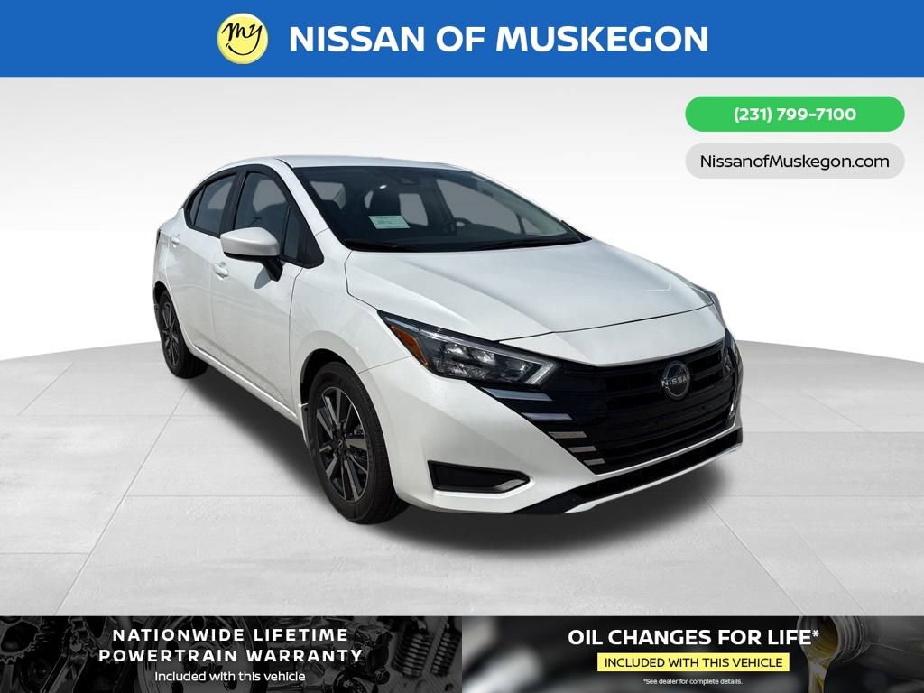New 2025 Nissan Versa SV w/ Trunk Package