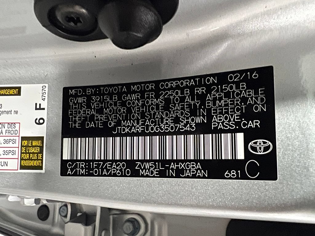 Certified 2016 Toyota Prius Four w/ Advanced Technology Package FWD image 42