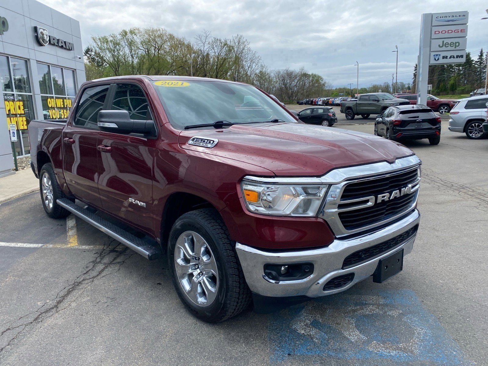 Used 2021 RAM 1500 Big Horn AWD/4WD image 34