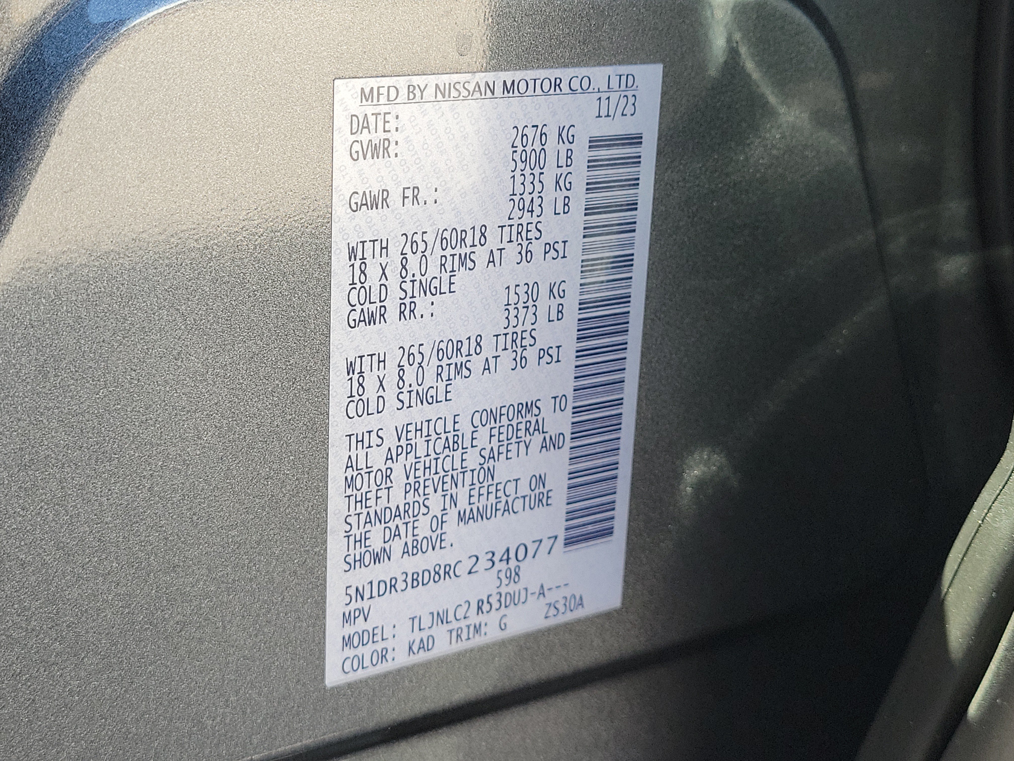 Certified 2024 Nissan Pathfinder Rock Creek AWD/4WD image 32