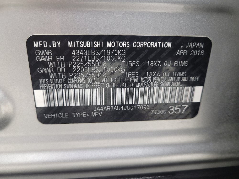 Used 2018 Mitsubishi Outlander Sport ES AWD/4WD image 33