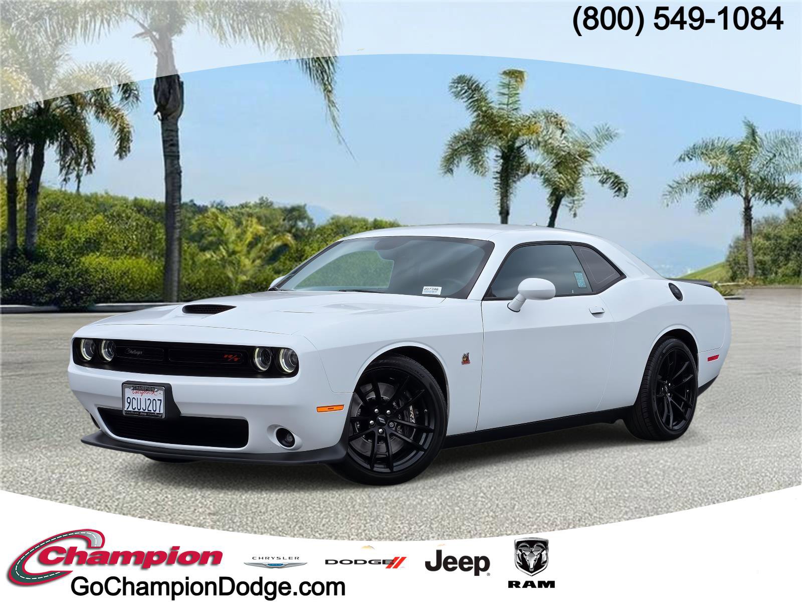 Certified 2022 Dodge Challenger R/T Scat Pack w/ Dynamics Package