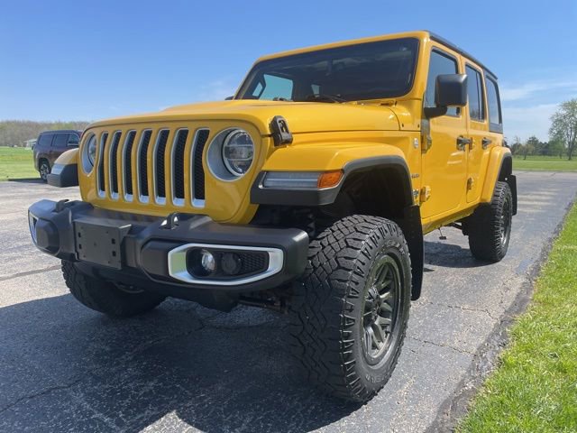 Used 2021 Jeep Wrangler Unlimited Sahara w/ Uconnect 4C Nav & Sound Group AWD/4WD image 7