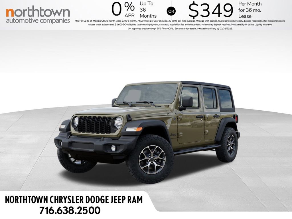 New 2026 Jeep Wrangler Sport S