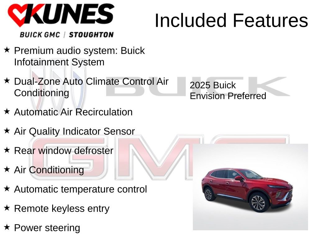 New 2025 Buick Envision Preferred image 3