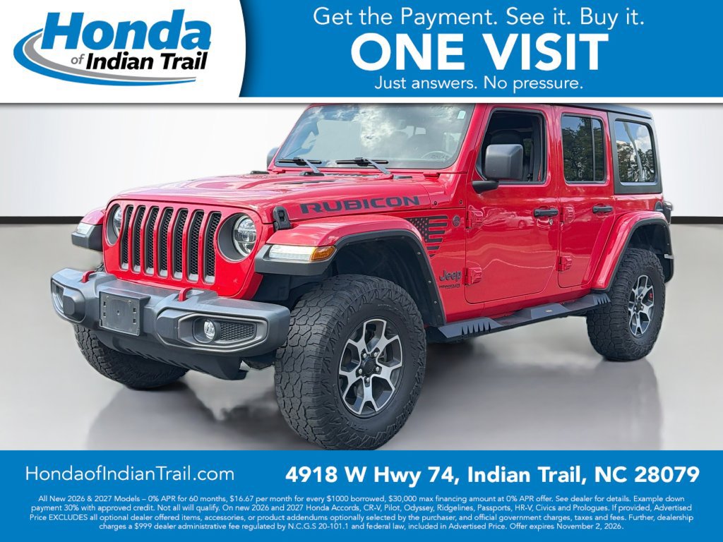 Used 2021 Jeep Wrangler Unlimited Rubicon AWD/4WD image 2