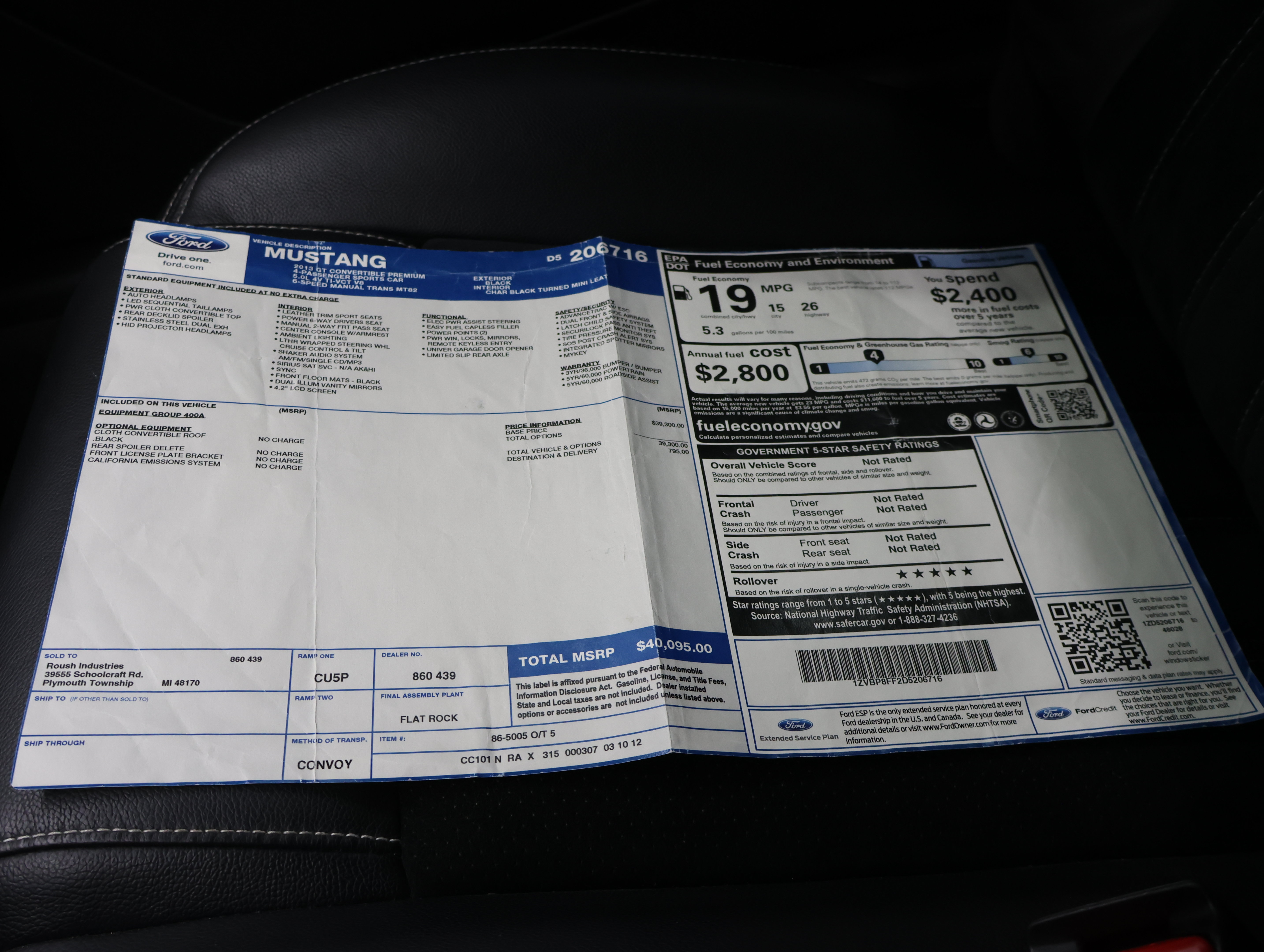 Used 2013 Ford Mustang GT Premium RWD image 54