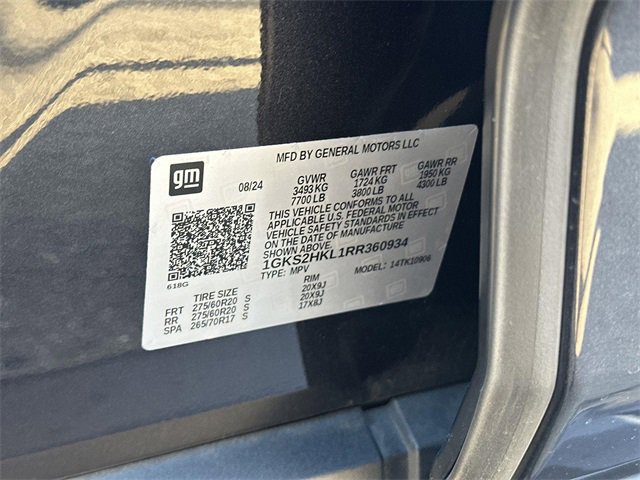 Used 2024 GMC Yukon XL AT4 w/ Technology Package image 34