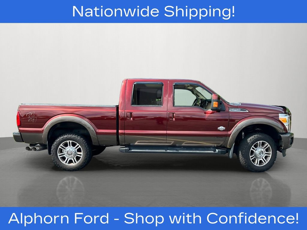 Used 2015 Ford F250 King Ranch w/ Snow Plow Prep Package AWD/4WD image 2