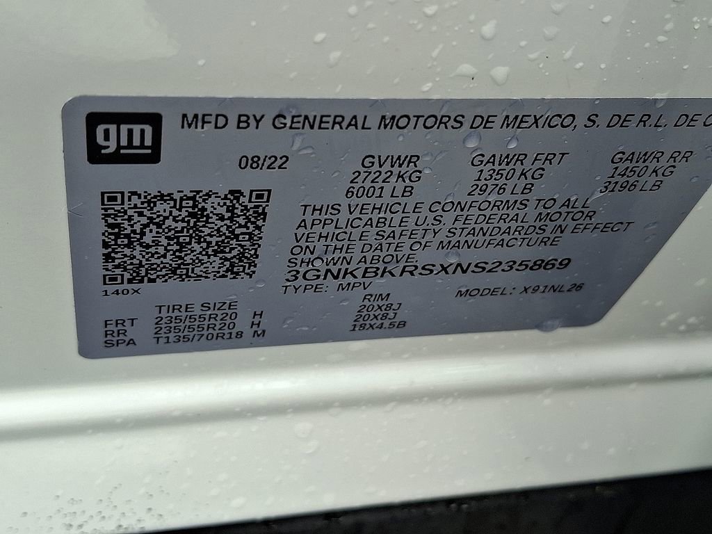 Used 2022 Chevrolet Blazer RS w/ Enhanced Convenience Package image 29